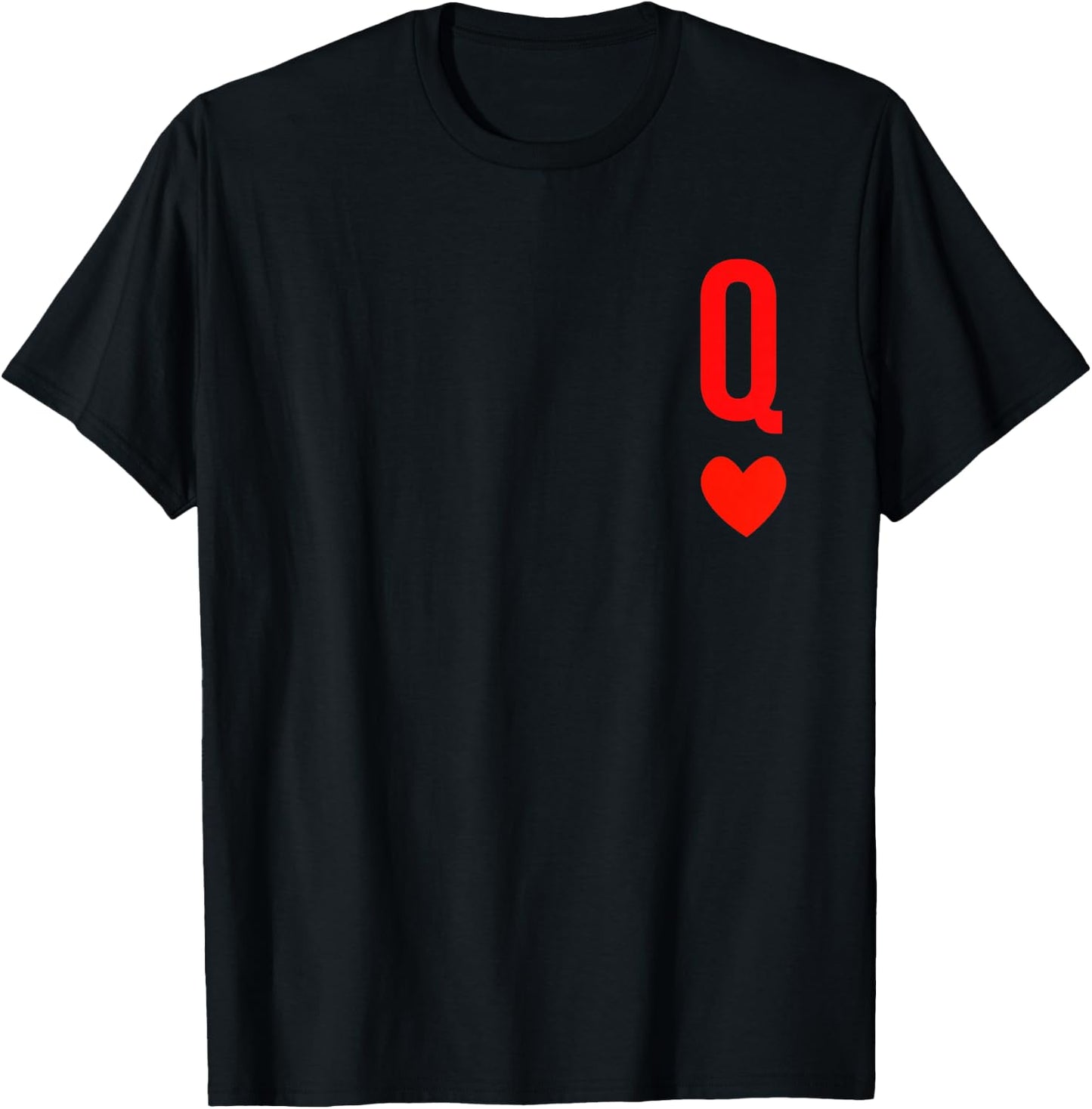 Queen of Hearts T-Shirt - T-Shirt | Black