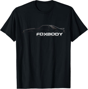 Foxbody Gift the stang enthusiast T-Shirt - T-Shirt | Black