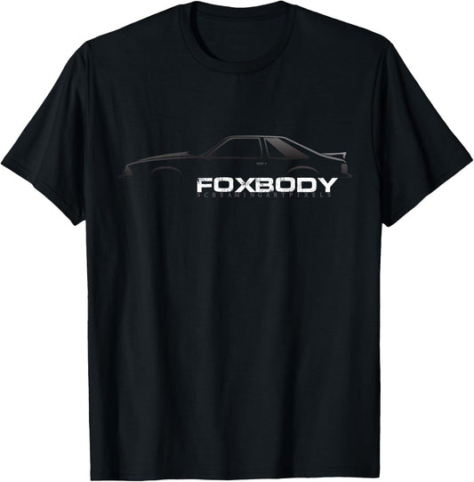 Foxbody Gift the stang enthusiast T-Shirt - T-Shirt | Black