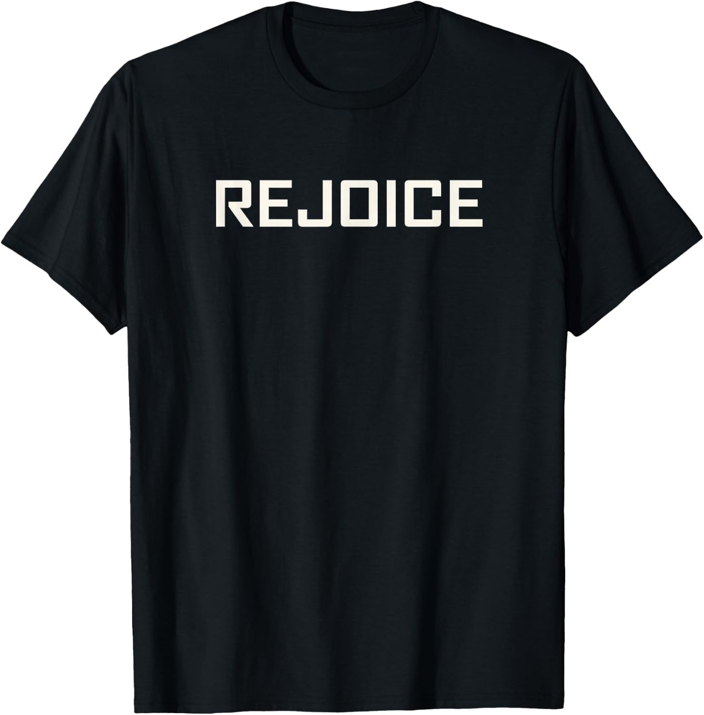 Rejoice T-Shirt - T-Shirt | Black