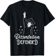 Dissertation PhD Doctorate Doctoral Degree T-Shirt - T-Shirt | Black