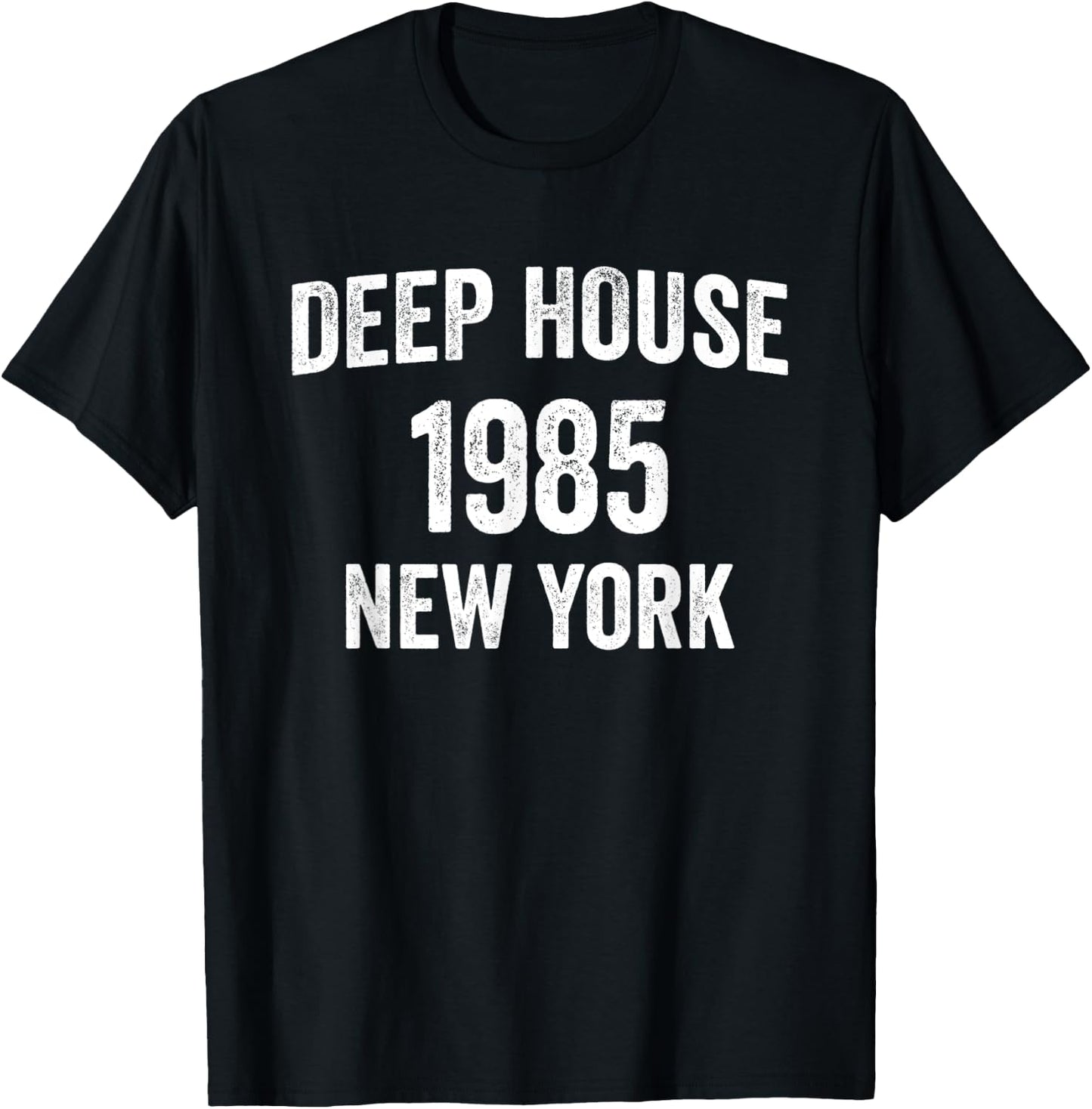 Deep House - Electronic Dance Music EDM DJ New York T-Shirt - T-Shirt | Black