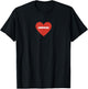 Lovergirl Red Heart Retro Y2K Graphic T-Shirt - T-Shirt | Black