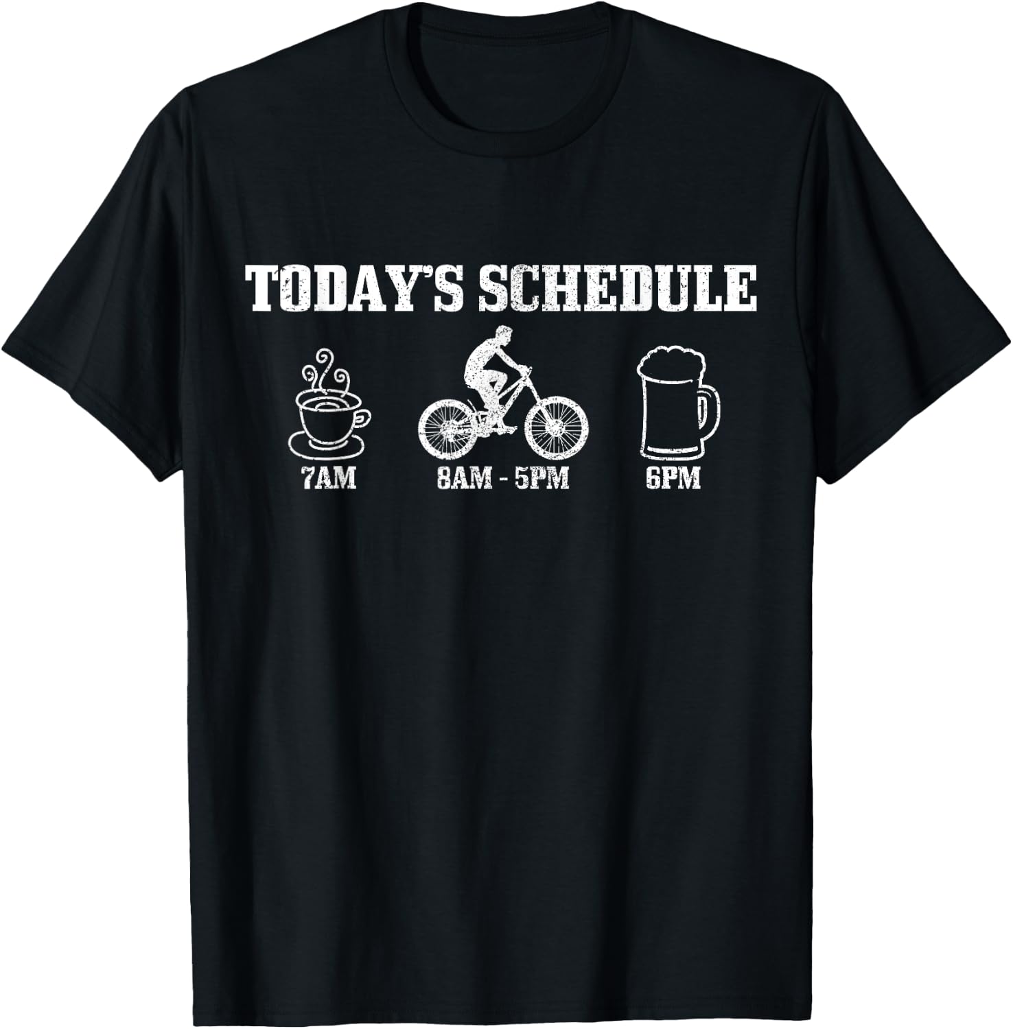 Mountain Bike MTB Downhill Funny Mountain Biker Gift T-Shirt - T-Shirt | Black