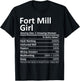 FORT MILL GIRL SC SOUTH CAROLINA Funny City Home Roots Gift T-Shirt - T-Shirt | Black