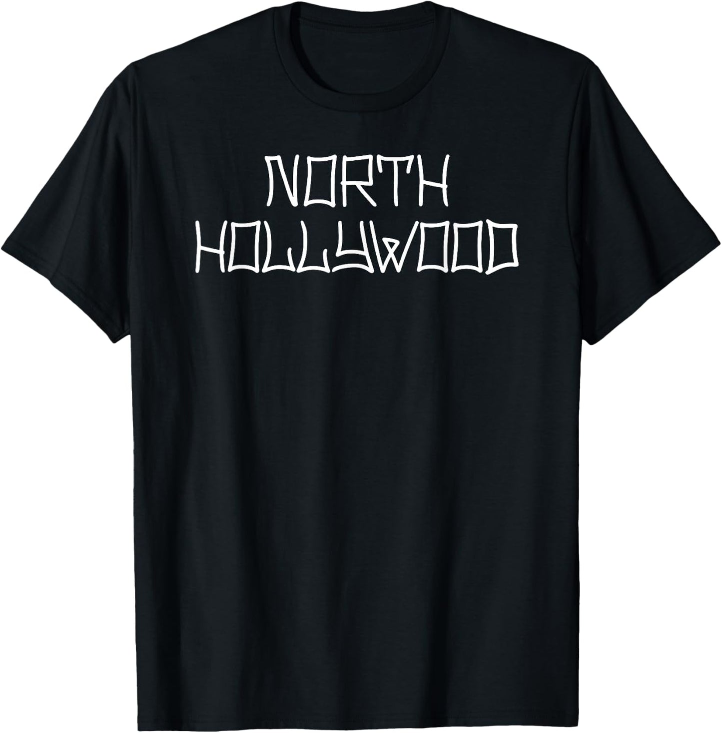 North Hollywood California Neighborhood Noho 818 SFV Valley T-Shirt - T-Shirt | Black