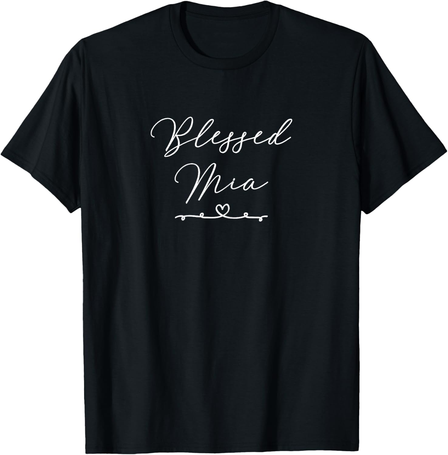 Blessed Mia T-Shirt - T-Shirt | Black
