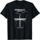 Multnomah Falls Columbia River Gorge 7 Wonders Of Oregon T-Shirt - T-Shirt | Black