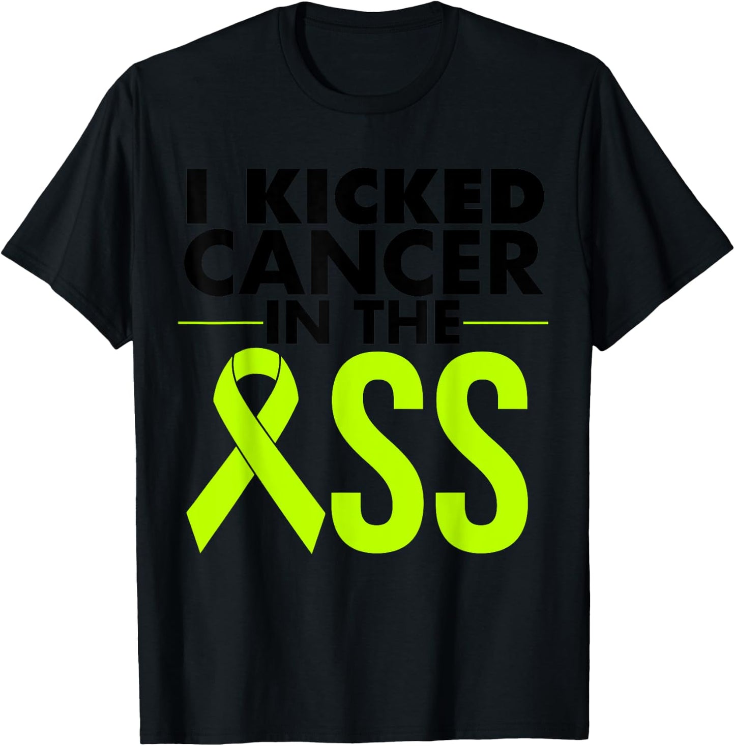 Lymphoma Cancer Survivor Gift Funny Non Hodgkin's Awareness T-Shirt - T-Shirt | Black