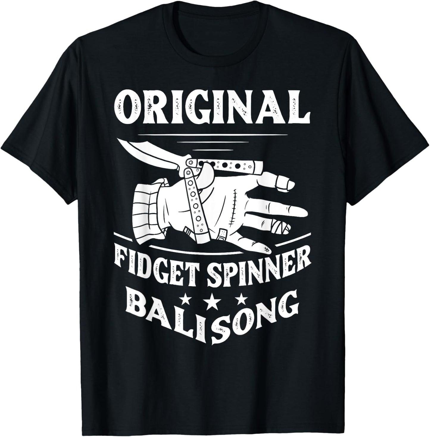 Balisong Flipping Gift Butterfly Knife Training T-Shirt - T-Shirt | Black
