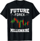 Future Forex Millionaire Traders Forex Trading Investors T-Shirt - T-Shirt | Black