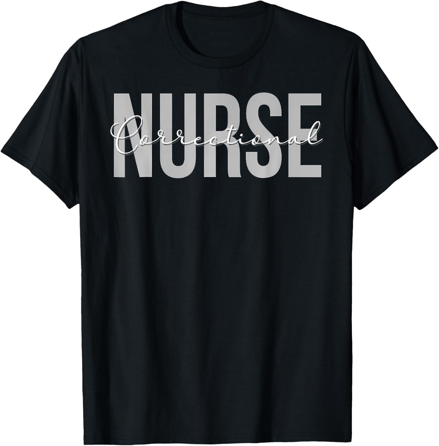 Groovy Correctional Nurse Forensic Registered Prison Nursing T-Shirt - T-Shirt | Black