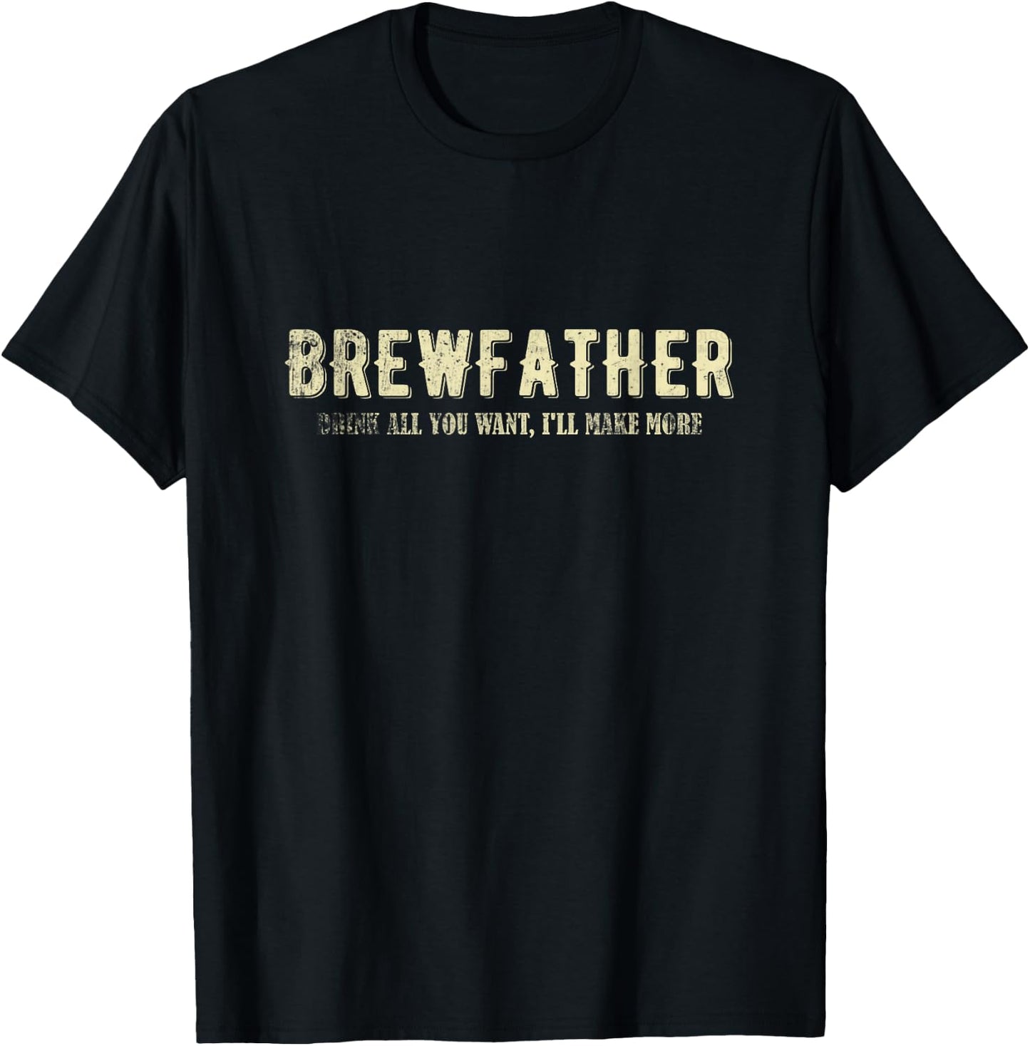 Brewfather dad Craft Beer Brewer T-Shirt - T-Shirt | Black