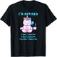 I'm Retired Funny Yoga Unicorn Coffee Retirement Gift T-Shirt - T-Shirt | Black