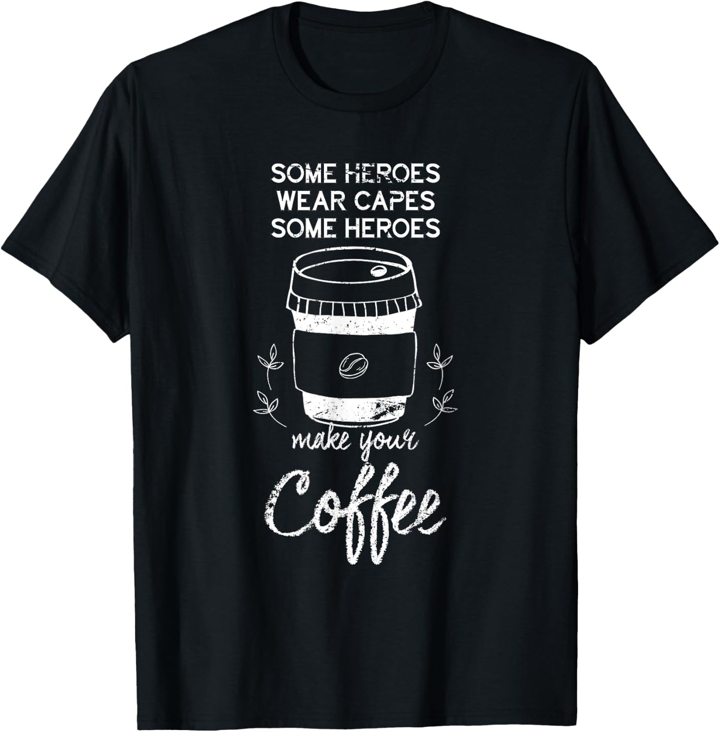 Coffeemaker Funny Coffee Lover Gift Barista T-Shirt - T-Shirt | Black