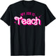 My Job Is Teach Retro School Humor Funny Teacher Life Women T-Shirt - T-Shirt | Black