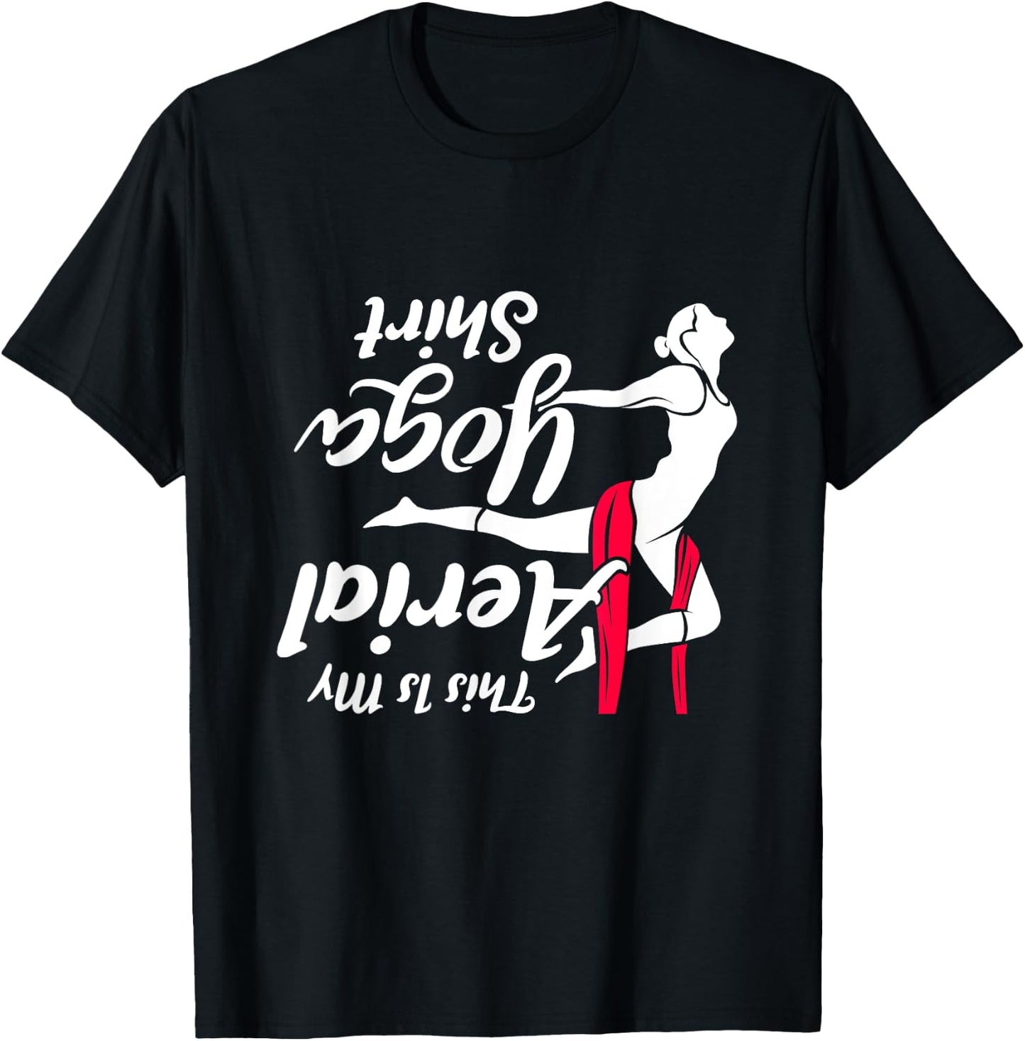 This Is My Aerial Yoga Dance Shirt Aerial Silks Dancer T-Shirt - T-Shirt | Black