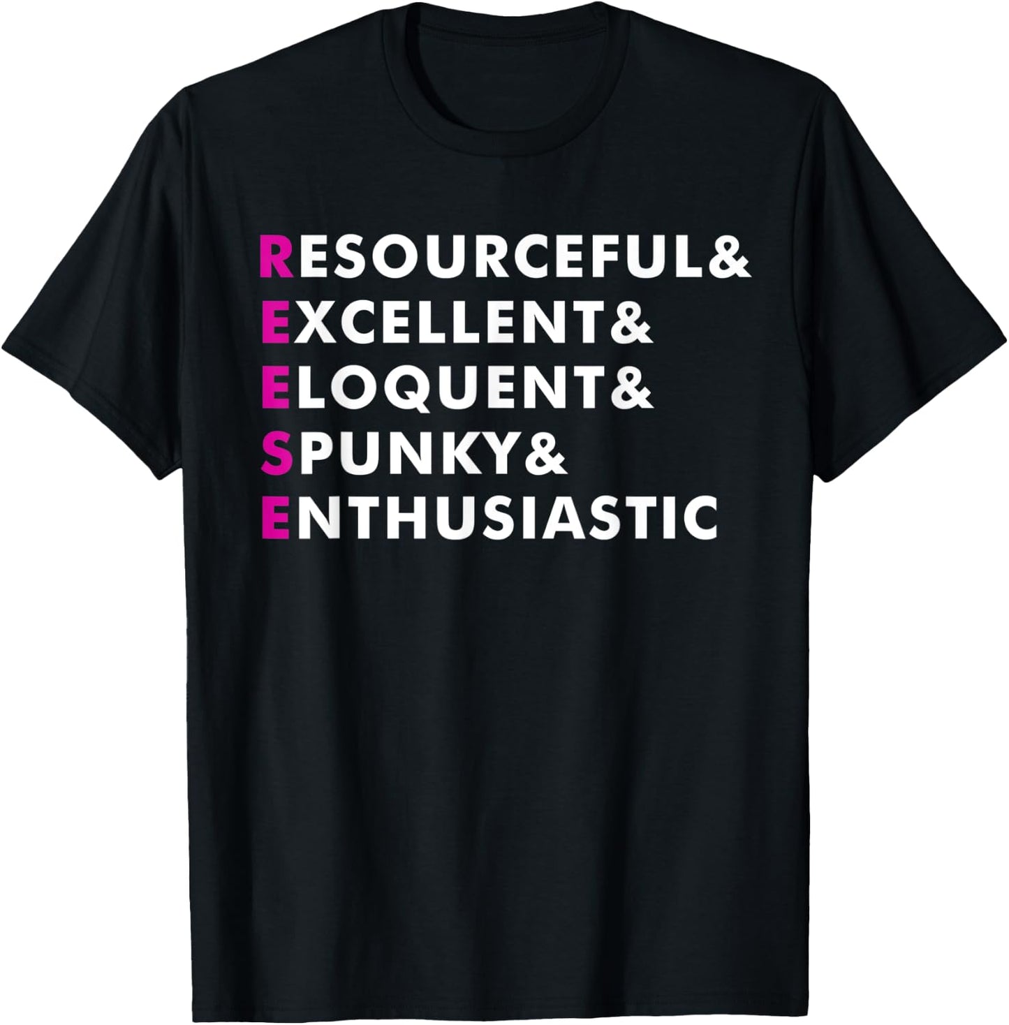 Reese Name Shirt Personalized Gift T-Shirt - T-Shirt | Black