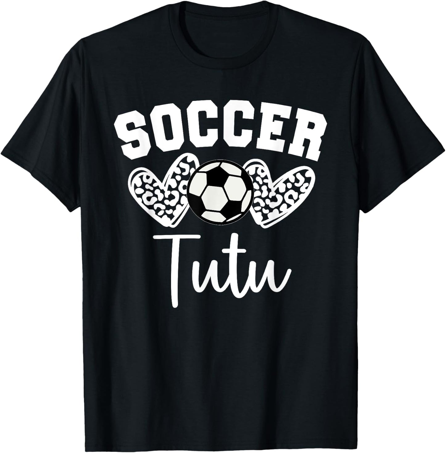 Soccer Tutu Matching Family Soccer T-Shirt - T-Shirt | Black