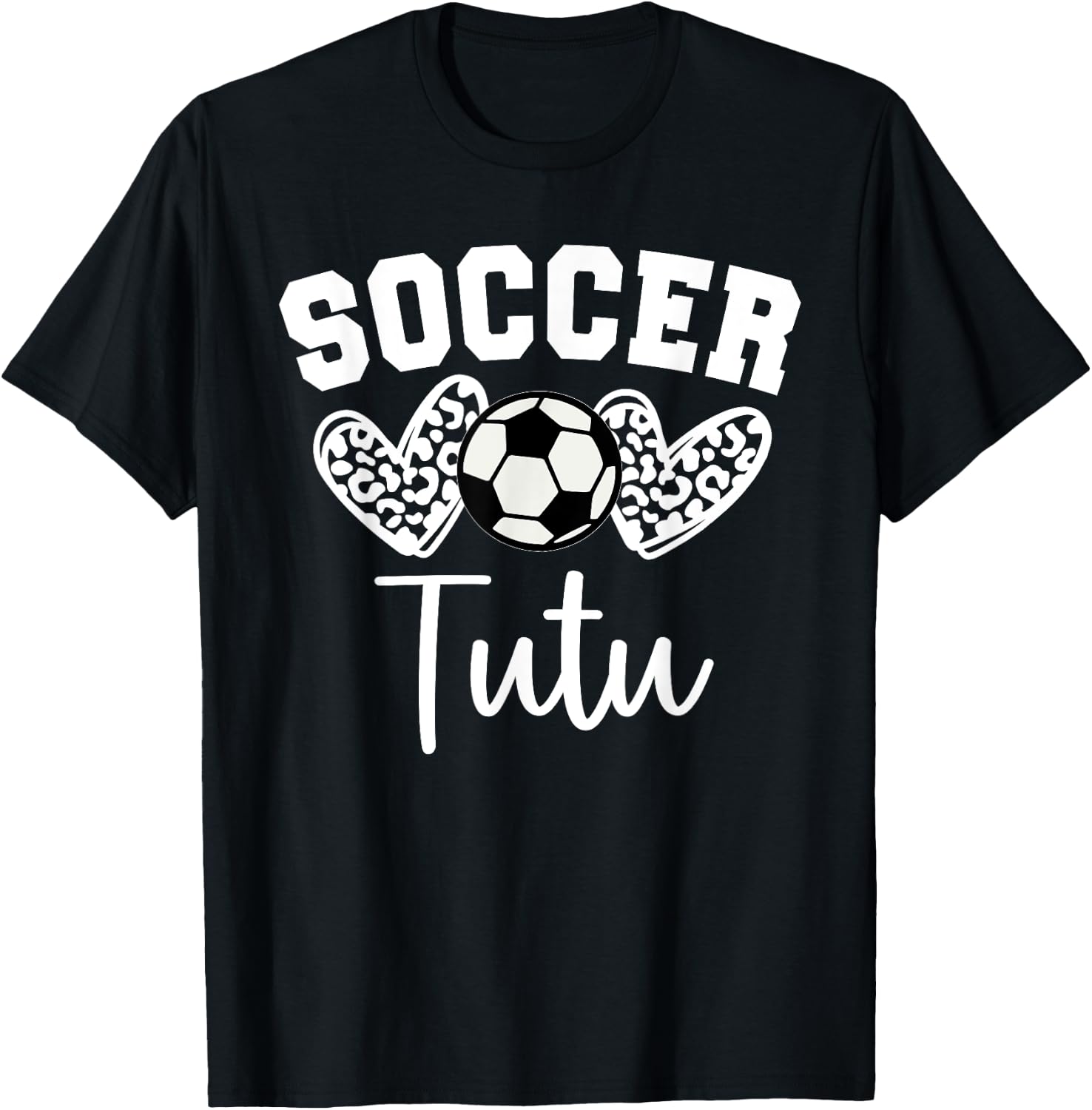Soccer Tutu Matching Family Soccer T-Shirt - T-Shirt | Black