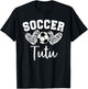 Soccer Tutu Matching Family Soccer T-Shirt - T-Shirt | Black