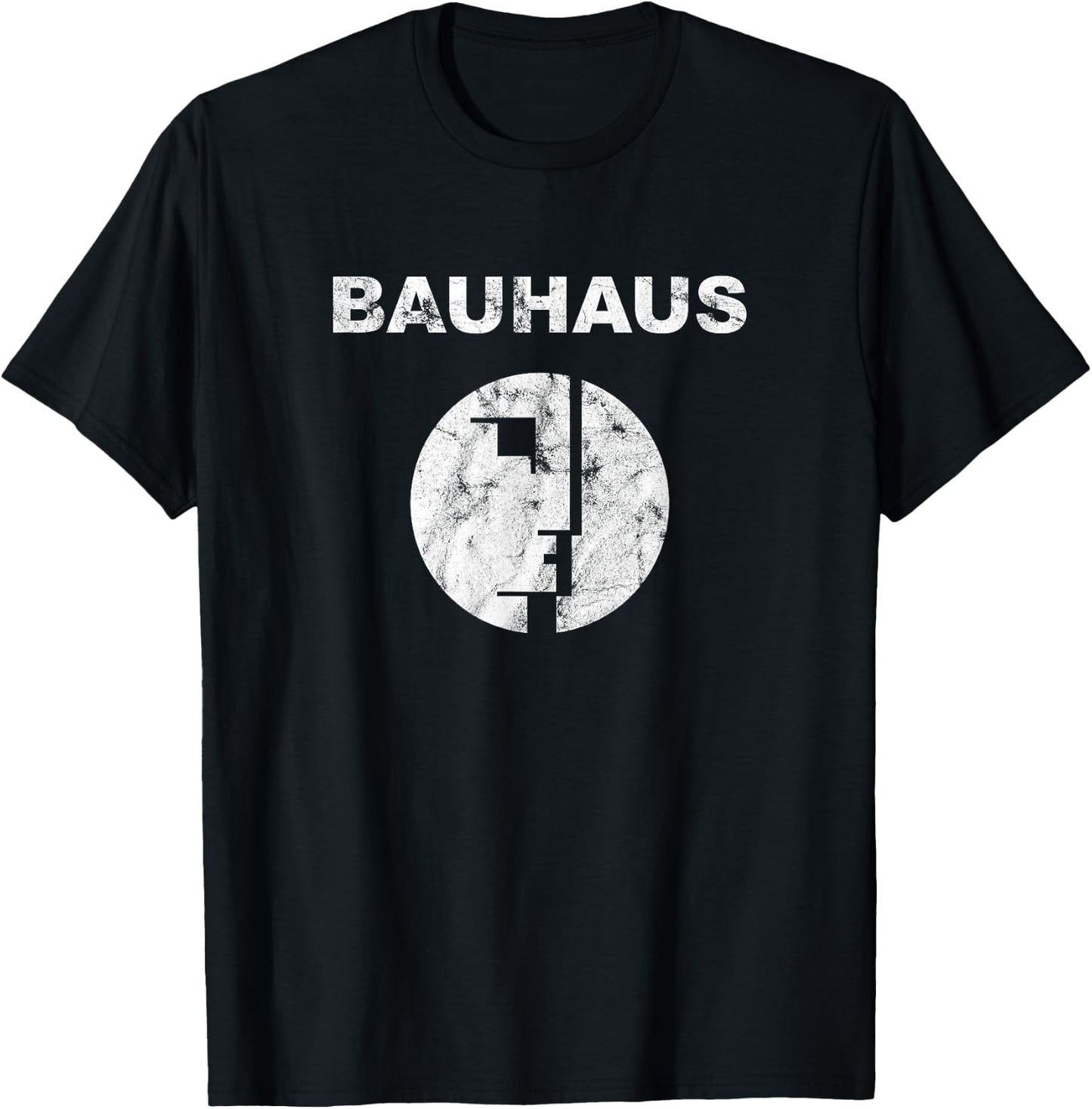 The bauhausART Logo - 100th Anniversary of the Design School T-Shirt - T-Shirt | Black