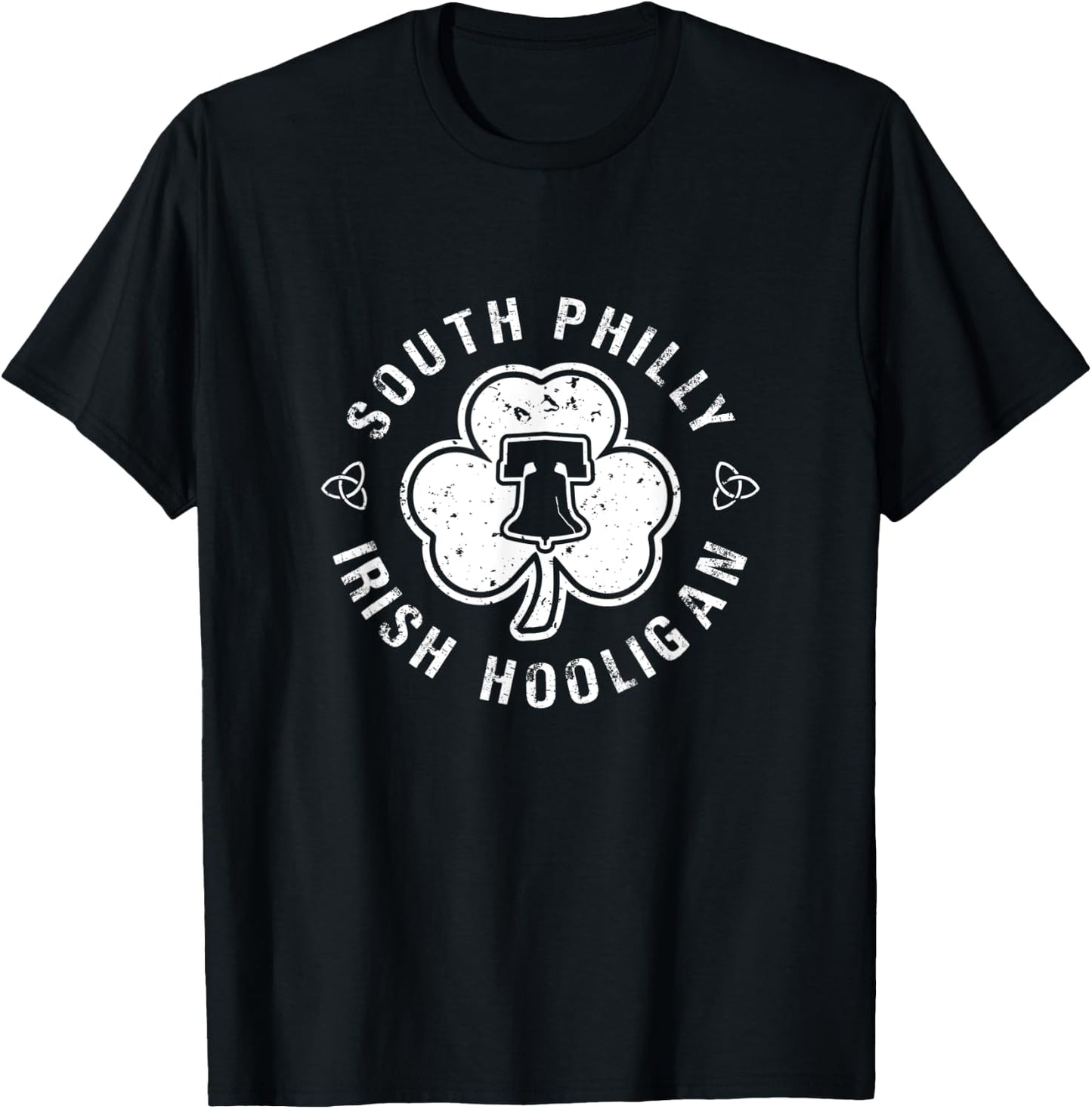 South Philly Irish Hooligan Philadelphia St Patricks Day T-Shirt - T-Shirt | Black