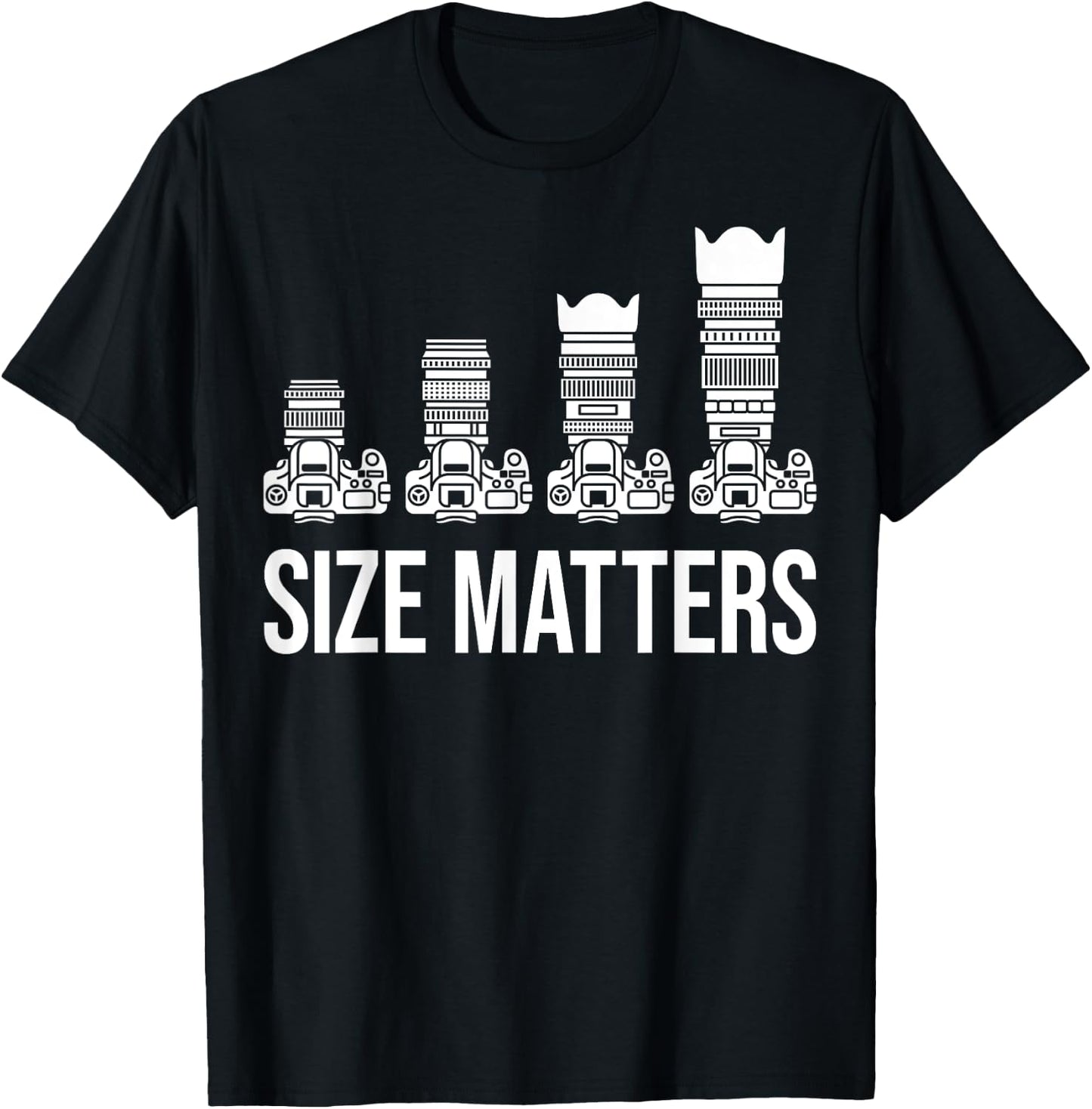 Funny Photography Gift Women Cool Photographer Lens T-Shirt - T-Shirt | Black