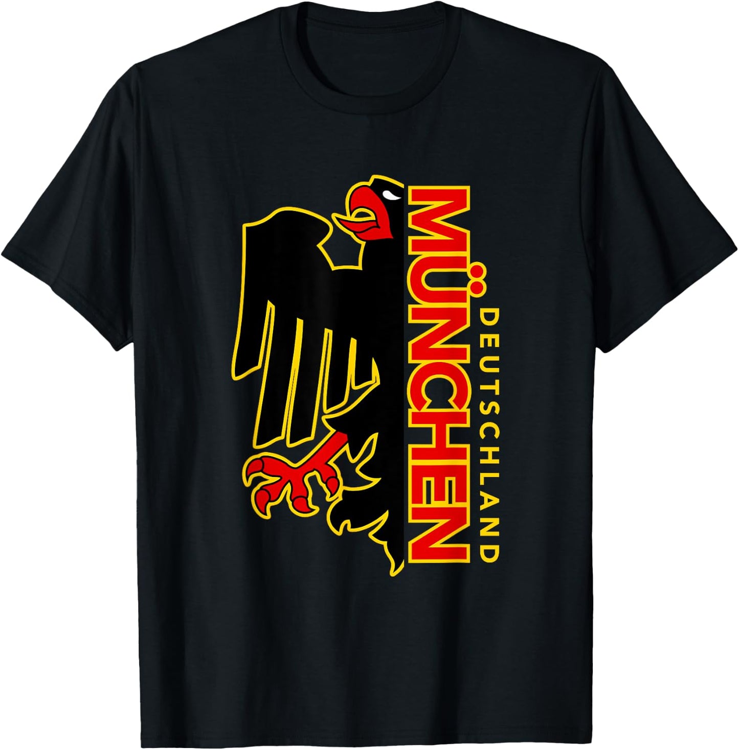 Munich Germany Eagle T-Shirt - T-Shirt | Black