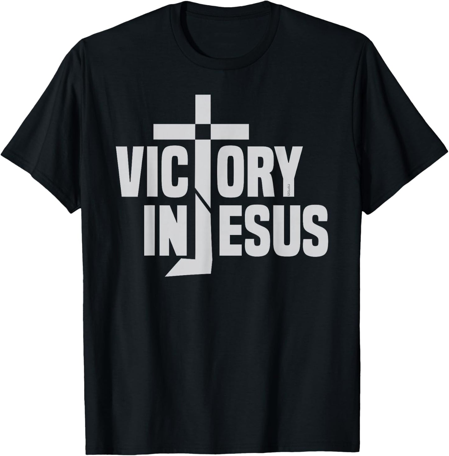 COMPLETE VICTORY IN JESUS' NAME Christian-inspired T-Shirt - T-Shirt | Black