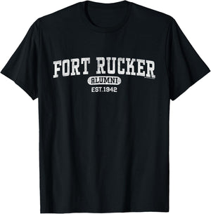 GS Military Designs Fort Rucker Alumni US Army Aviation Post, Darks , Black, Small T-Shirt - T-Shirt | Black