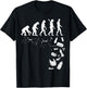 Human Evolution Pollution Cool Earth Day Lover Gift T-Shirt - T-Shirt | Black