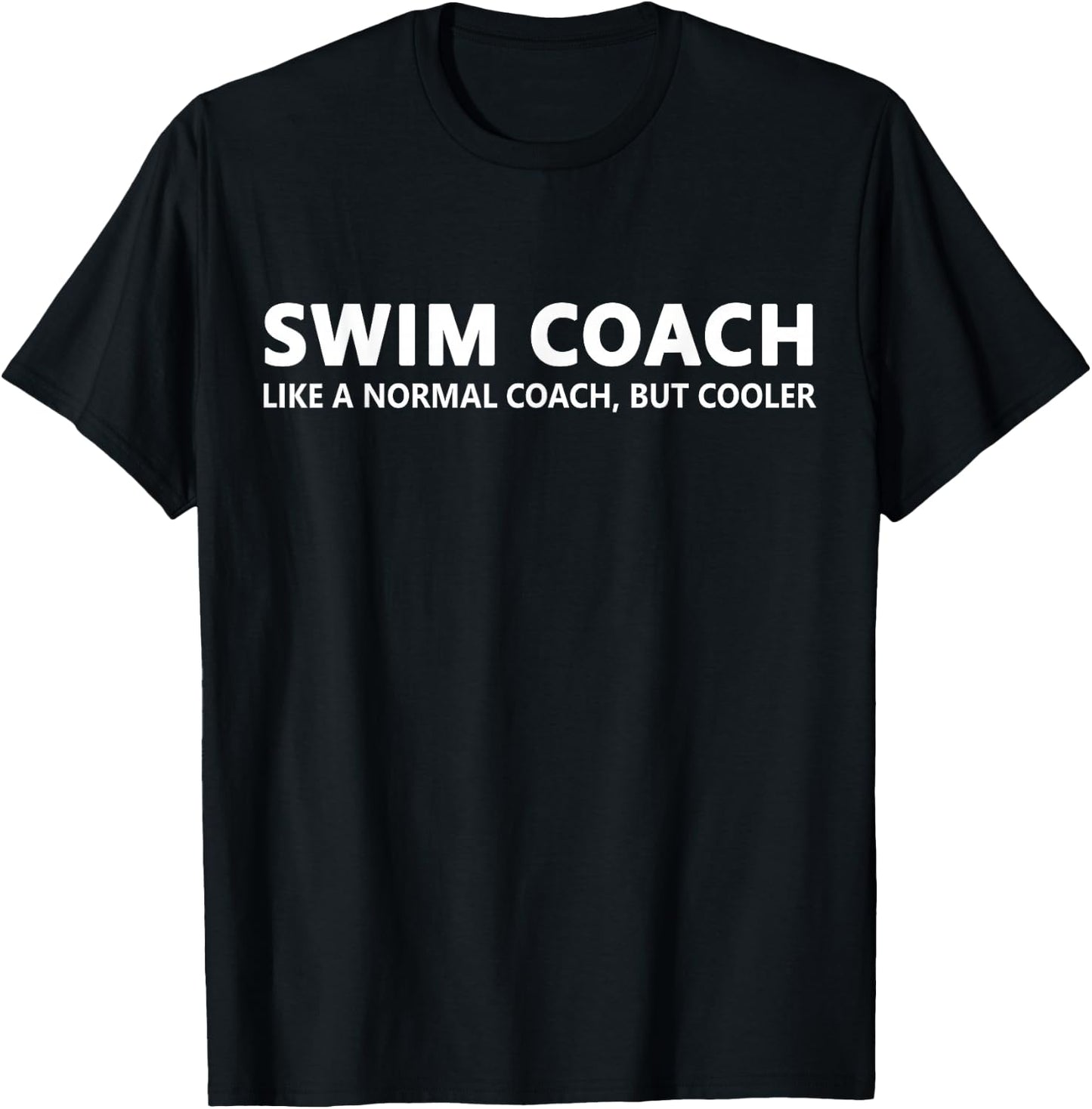 Funny Swim Coach Definition Swimming Coach T-Shirt - T-Shirt | Black