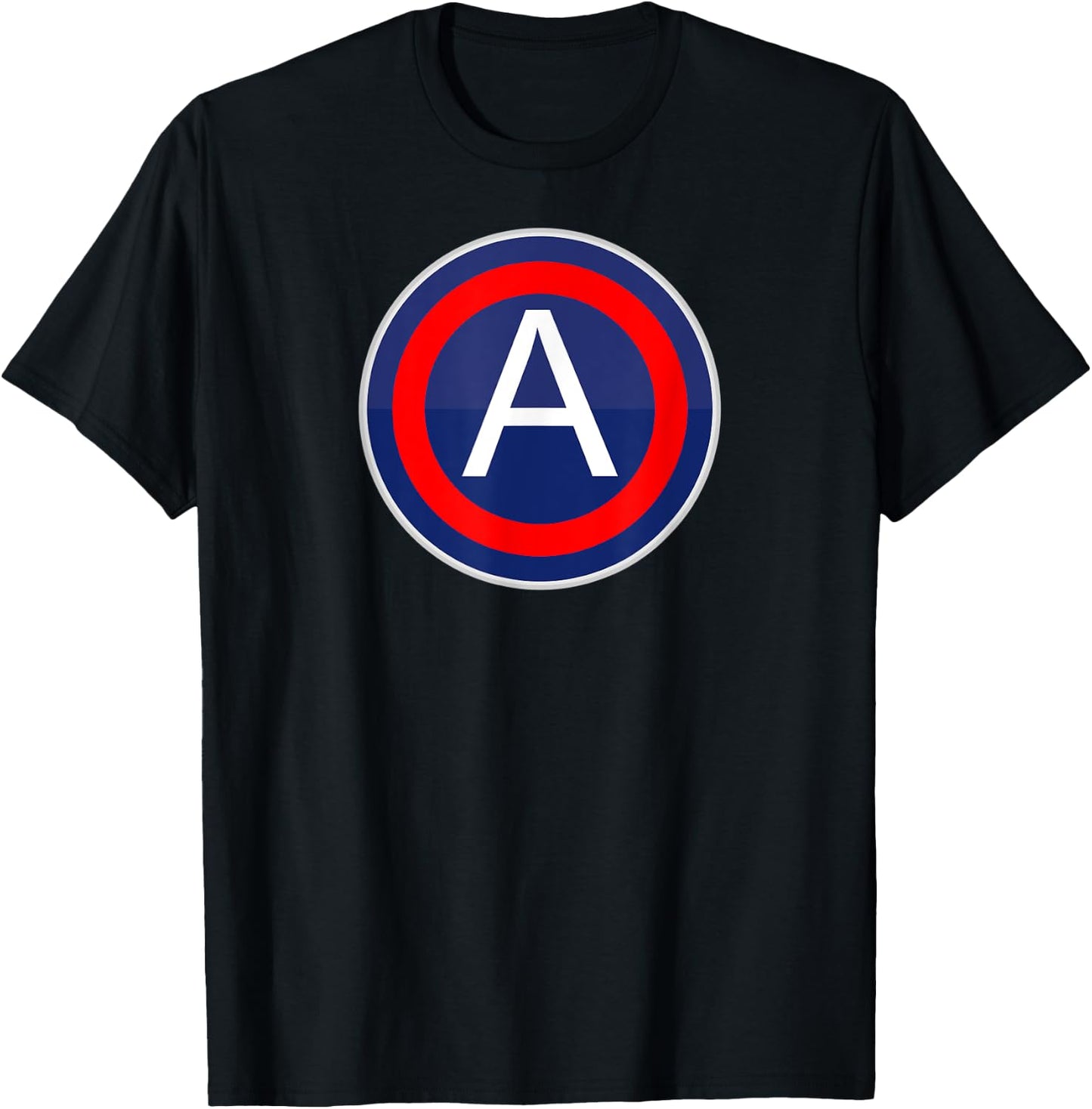 WW2 Third Army Patch T-Shirt - T-Shirt | Black
