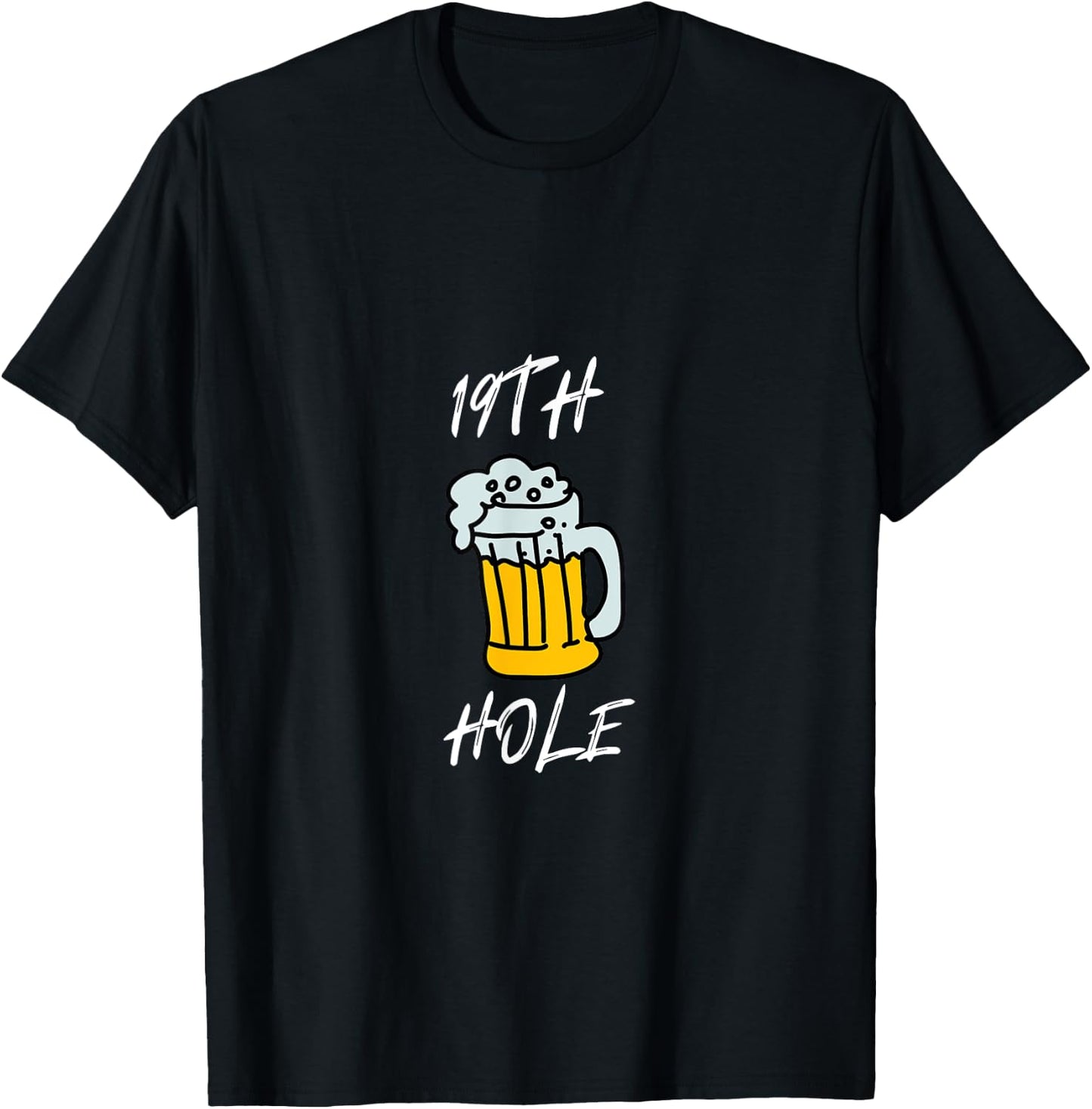 19th Hole T-Shirt - T-Shirt | Black