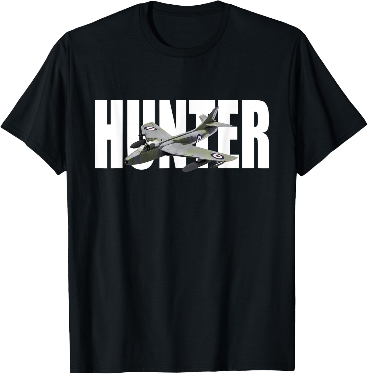 Hawker Hunter T-Shirt - T-Shirt | Black