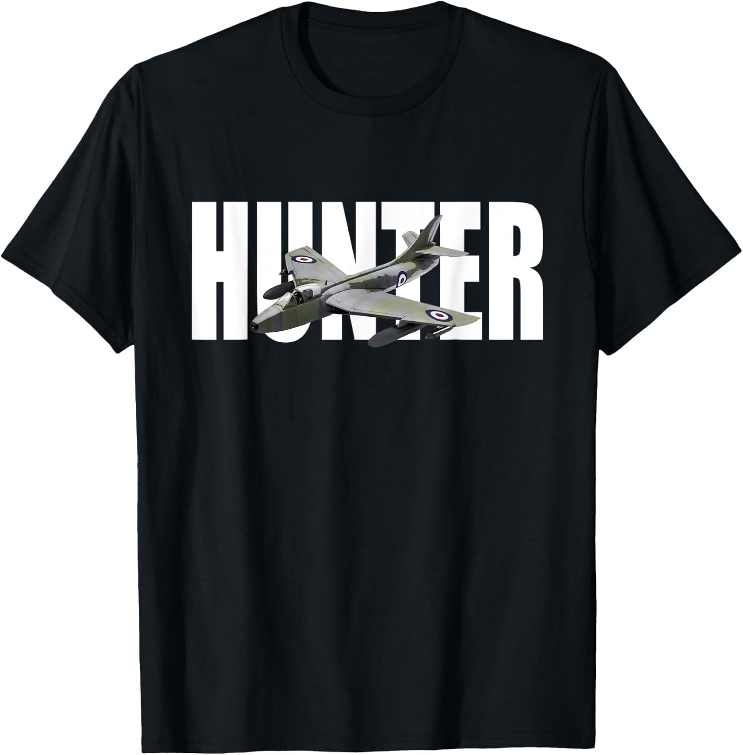 Hawker Hunter T-Shirt - T-Shirt | Black