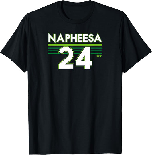 Napheesa Collier - MINN 24 - Minnesota Basketball T-Shirt - T-Shirt | Black