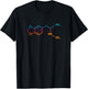 MDMA Ecstasy Techno Chemical Molecule Funny EDM Rave Party T-Shirt - T-Shirt | Black