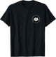 State of Mississippi Flag Magnolia Flower T-Shirt - T-Shirt | Black