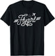Flygirl Vintage Aviation Shirt Pilot Gift Flight Attendant T-Shirt - T-Shirt | Black