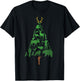 Christmas Tree Hunter Hunting Xmas T-Shirt - T-Shirt | Black