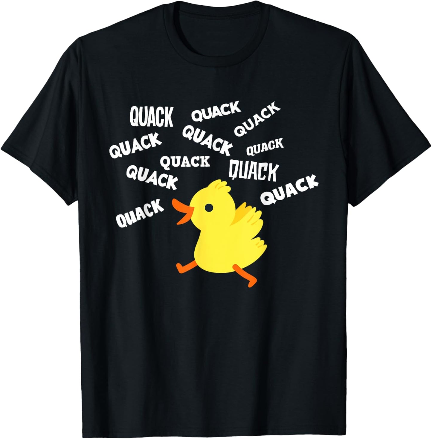 Quack Quack Quack Ducks Owner Farmer Funny Duck T-Shirt - T-Shirt | Black