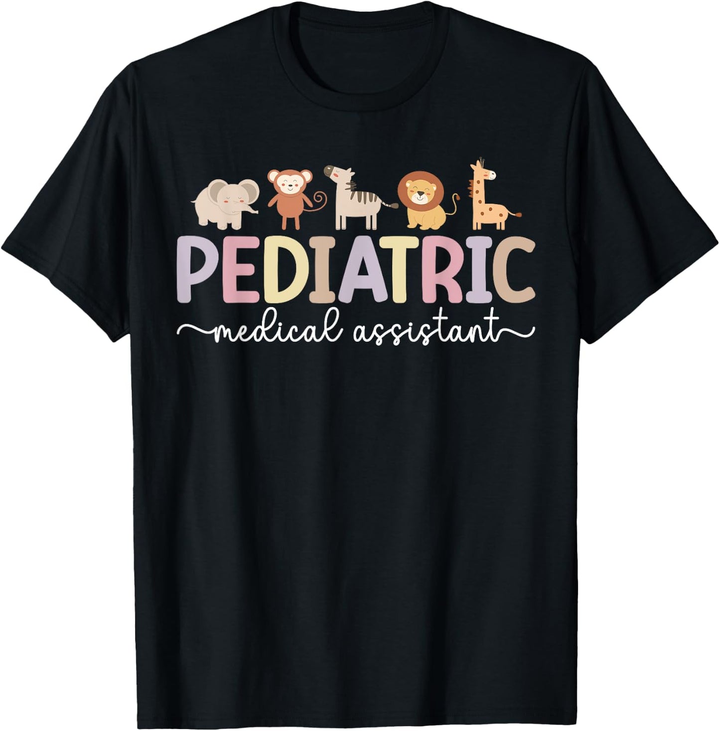Peds Medical Assistant Pediatric Medical Assistant T-Shirt - T-Shirt | Black