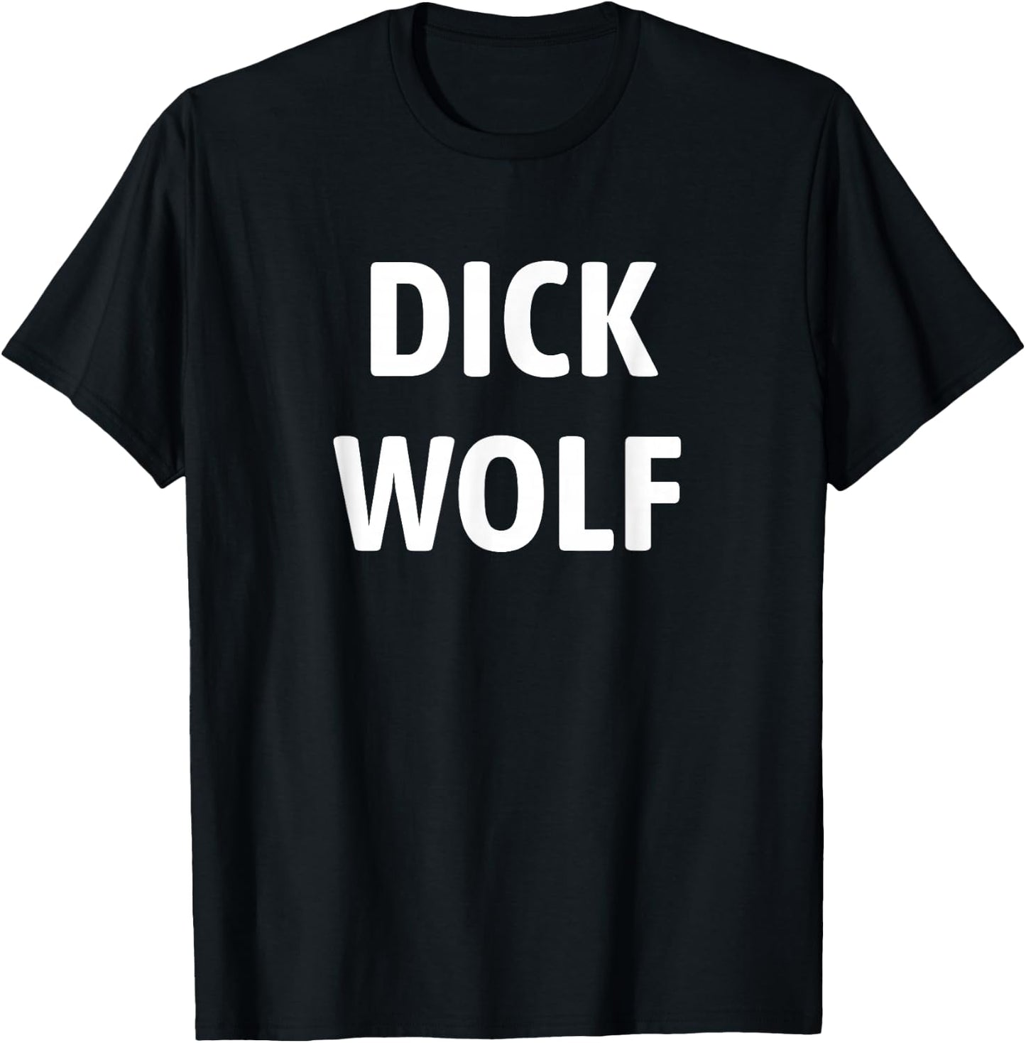 Dick Wolf T-Shirt - T-Shirt | Black