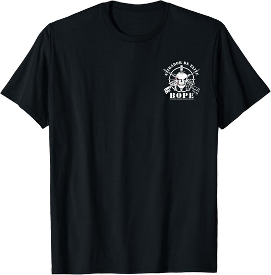 BOPE Sniper Team Atirador De Elite Brazil Military Police T-Shirt - T-Shirt | Black