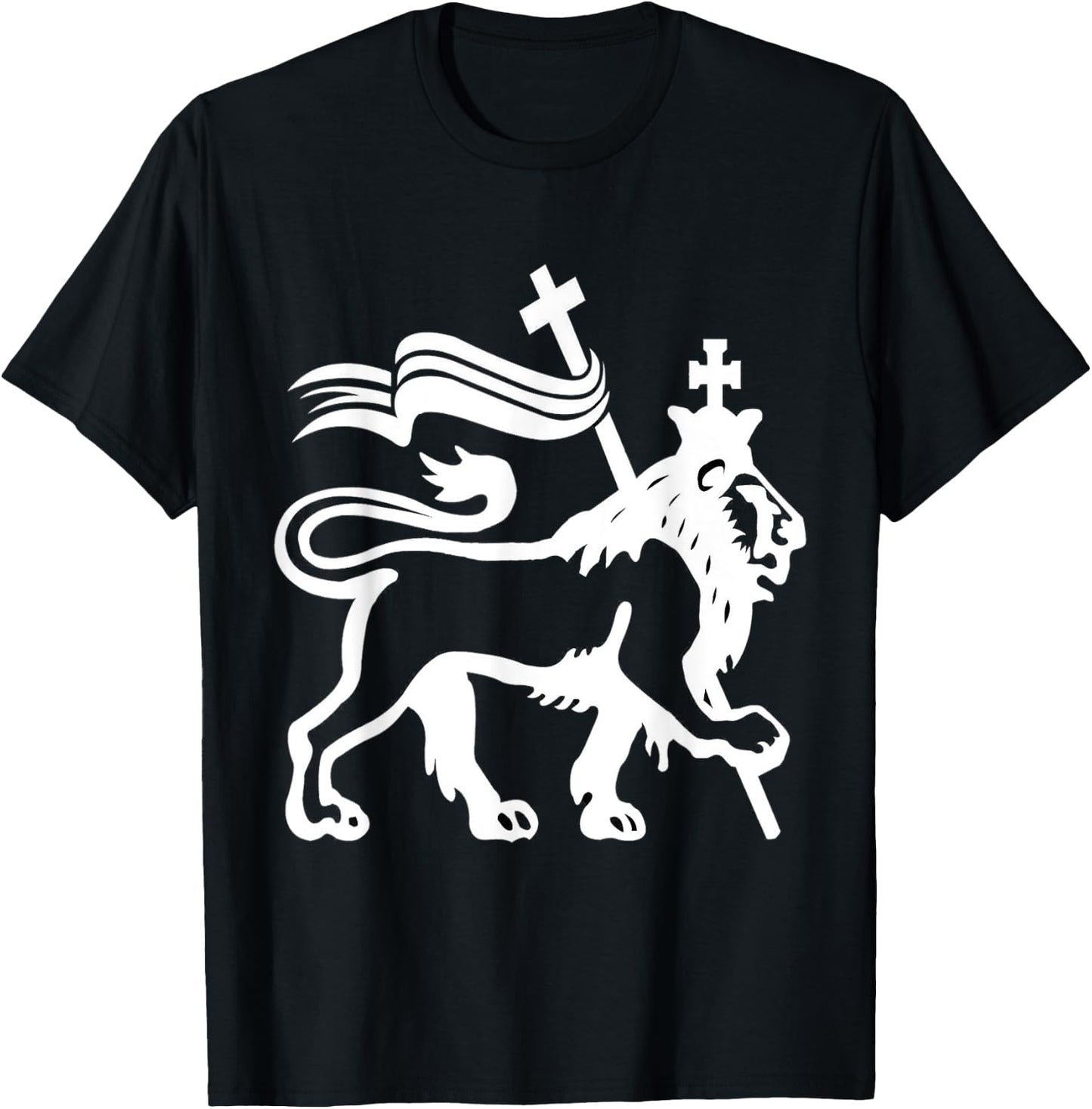 Lion Of Judah T-Shirt - T-Shirt | Black