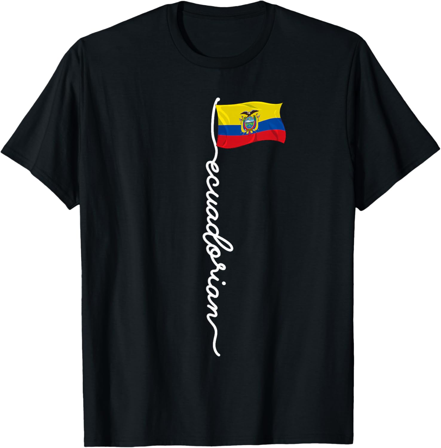 Ecuador Signature Ecuadorian T-Shirt - T-Shirt | Black