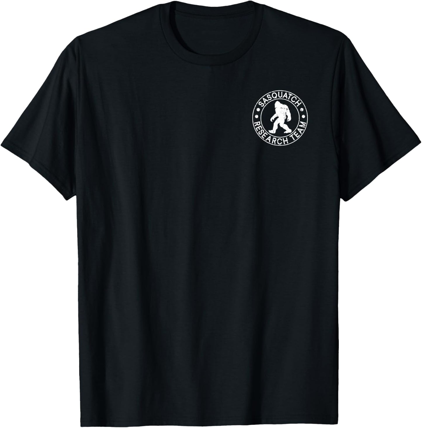 Sasquatch Research Team Bigfoot T-Shirt - T-Shirt | Black