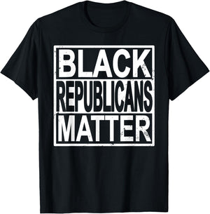 Black Republicans Matter Conservative Black Votes 2020 Gift T-Shirt - T-Shirt | Black